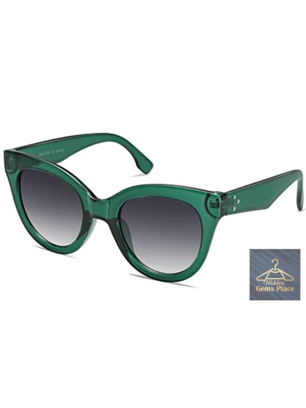Retro Oversized Cateye Sunglasses Women UV400 Protection Trendy Shades